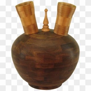 Walnut Pueblo Indian Wedding Vase - Earthenware Clipart