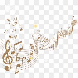 Music Notes - Music Notes Design Png Clipart