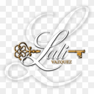 Lali Vazquez Realtor Logo - Calligraphy Clipart