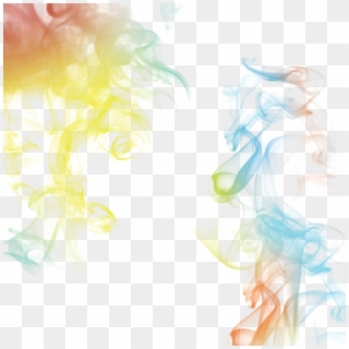 Smoke Illustration Rainbow Concept Design Art Soft - Transparent Smoke Effect Png Clipart