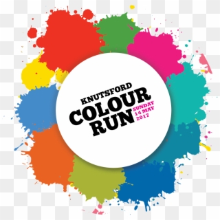 Welcome To The Colour Run - Circle Clipart