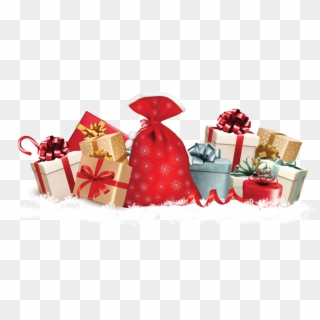 Presents - Christmas Presents Vector Background Clipart