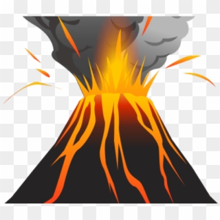 Volcano Emoji Clipart