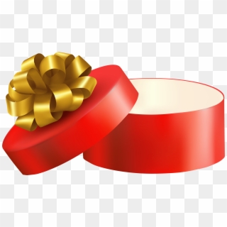 Red Open Gift Png Clipart - Caixa De Presente Vermelha Png Transparent Png
