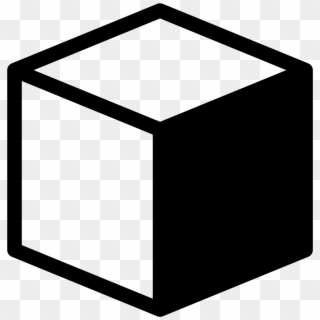 Cube Png Jpg Black And White Download - Cube Icon Png Clipart