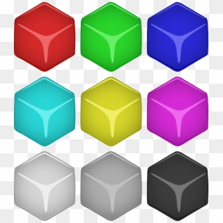 Png Library Stock Colored Block Free On Dumielauxepices - Cube It Vector Png Clipart