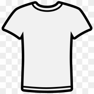 T Shirt Clip Art Of A Shirt Clipart Image - White T Shirt Clipart Png Transparent Png