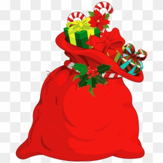 Christmas Santa Bag Png Picture Pinterest - Santa's Bag Clipart Transparent Png