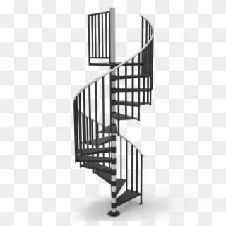 Paragon Stairs - Spiral Stairs Transparent Background Clipart
