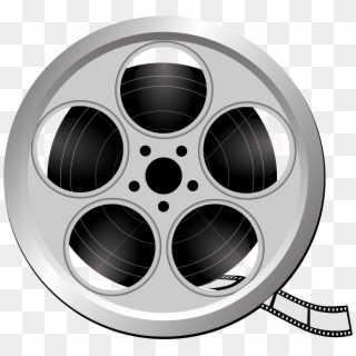 Movie Reel Buddhist Film Reel Clip Art At Vector Clip - Transparent Background Film Reel - Png Download