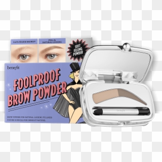 Foolproof Eyebrow Powder Gives You Natural, Fuller - Fool Proof Brow Powder Benefit 1 Clipart