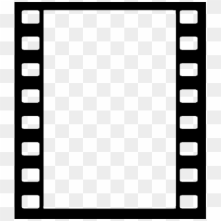 Movie Film Strip Clipart - Film Strip Border - Png Download