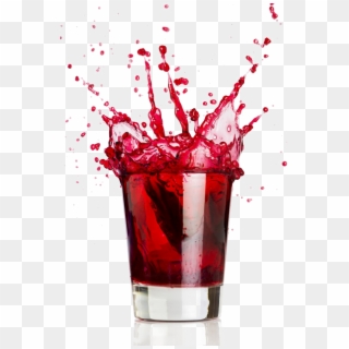 Cocktail Png Transparent Image - Red Drink In Glass Clipart