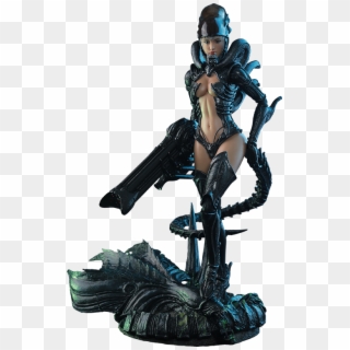 Alien Girl - Alien Vs Predator Figure Clipart