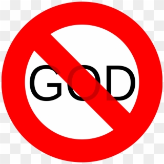 File - No God - Svg - Dont Believe In God Clipart