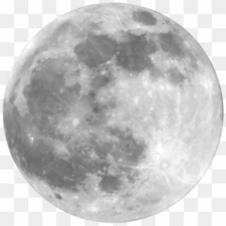 Moon Png - Full Moon Vector Png Clipart