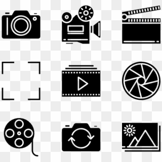 Photo And Video - Circle Clipart