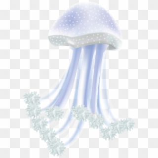 Jellyfish Png Transparent Clip Art Image - Transparent Background Jellyfish Transparent Clipart