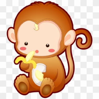 Animated Monkeys Pictures - Baby Cute Cartoon Monkey Clipart