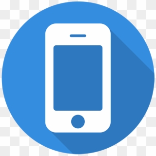 Work From Your Smartphone Or - Infographic Phone Icon Clipart