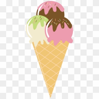 Cute Cliparts ❤ Photo By @daniellemoraesfalcao - Summer Ice Cream Clipart - Png Download