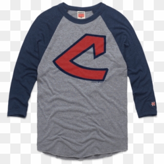 Cleveland Indians 1973 Raglan - Long-sleeved T-shirt Clipart