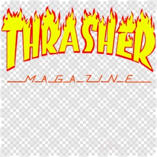 Gta V Logo Transparent - Thrasher Magazine Logo Png Clipart