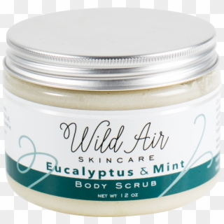 Wild Air Eucalyptus And Mint Body Scrub - Cosmetics Clipart