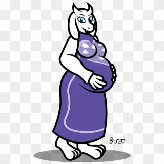 Undertale Toriel Pregnant , Png Download - Undertale Toriel Pregnant Belly Clipart