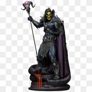 Masters Of The Universe Skeletor Statue By Sideshow - He Man Skeletor Statue Clipart