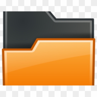 Folder Clipart File System - Carpetas Naranjas Png Transparent Png