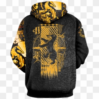 The Hufflepuff Badger Harry Potter 3d Hoodie Fullprinted - Harry Potter Hoodie Hufflepuff Clipart