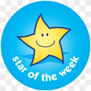 Star Stickers Silver, Glittery & Gold Stickers - Star Of The Week Stars Clipart