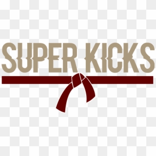 Super Kicks Karate, Kickboxing, Krav Maga, After School - Martial Arts Font Clipart