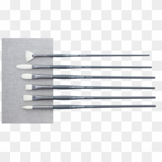 Richeson Grey Matters Brush Set Of 6 Bristle Oil Brushes - Putter Clipart