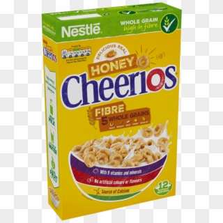 Honey Cheerios Cereal Box - Cheerios Cereales Clipart
