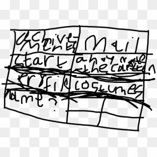 Kid Plain - Handwriting Clipart