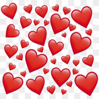 Emoji Emojis Tumblr Instagram Insta Aesthetic Mood - Effect Hearts Clipart