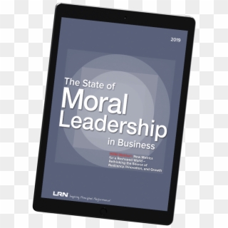 Ipad Moral Leadership Cover - Copy Protection Clipart