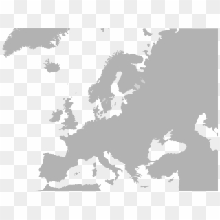 Blank Map Europe No Borders - Europe Map No Borders Clipart