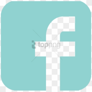 Free Png Teal Facebook Logo Png Image With Transparent - Teal Facebook Symbol Clipart
