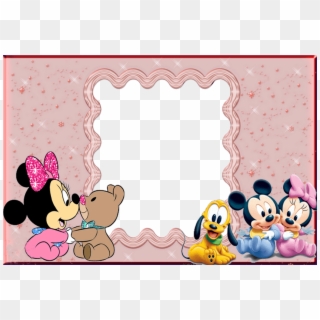 Marco Foto Disney Baby - Mickey Mouse Baby Png Clipart