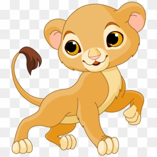 Lion Cub Cartoon Clipart