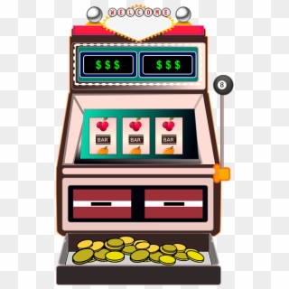 Funny Casino Cliparts - One Armed Bandit Png Transparent Png