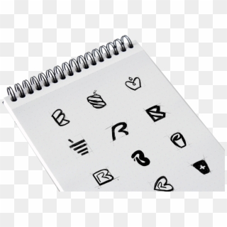 Our Logo Device Uses Horizontal Lines To Showcase The - Sketch Pad Clipart