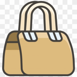 Handbag Emoji Icon - Tote Bag Clipart