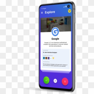 Samsung S10e Right View - Smartphone Clipart