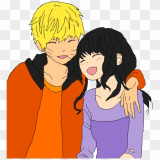 Naruto X Hinata - Cartoon Clipart