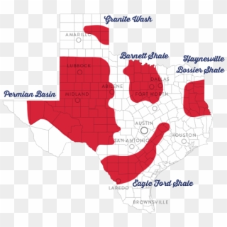 Texas Rig Counts - Atlas Clipart