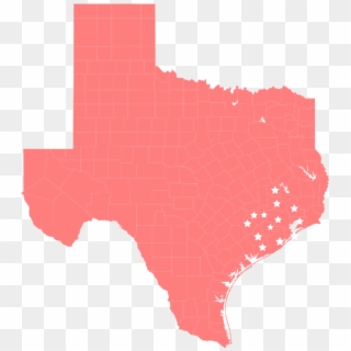 Texas Map - Texas Map With Capital Clipart